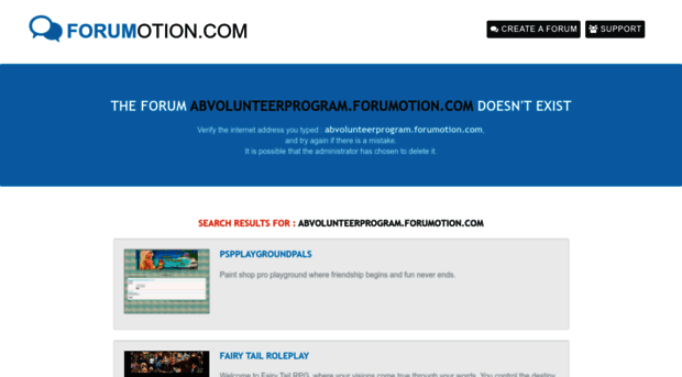 abvolunteerprogram.forumotion.com