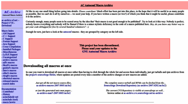 ac-archive.sourceforge.net