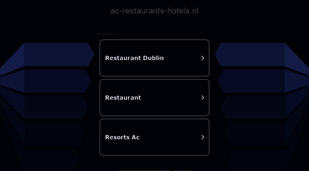 ac-restaurants-hotels.nl