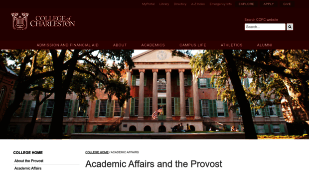 academicaffairs.cofc.edu