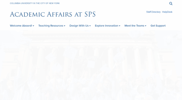 academicaffairs.sps.columbia.edu