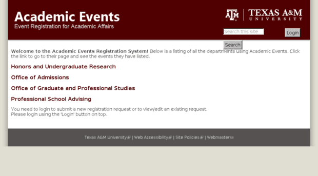 academicevents.tamu.edu