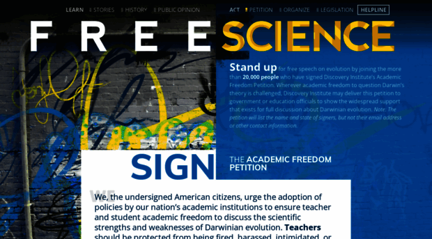 academicfreedompetition.com