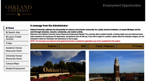 academicjobs.oakland.edu