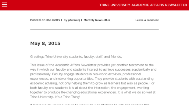 academicnews.trine.edu