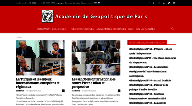 academiedegeopolitiquedeparis.com