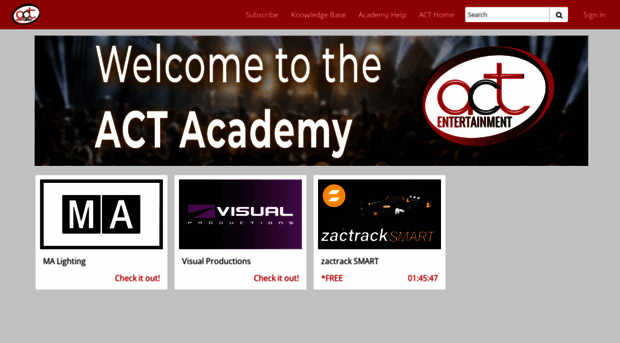 academy.actlighting.com