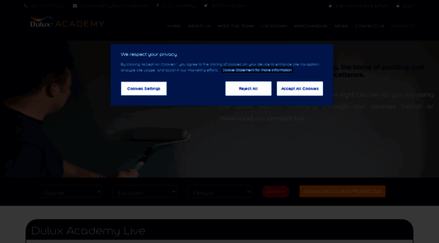 academy.duluxtradepaintexpert.co.uk