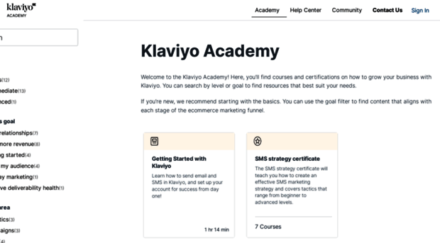 academy.klaviyo.com