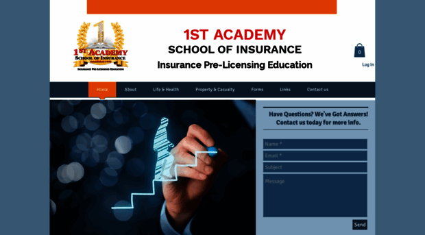 academyinsuranceschools.com