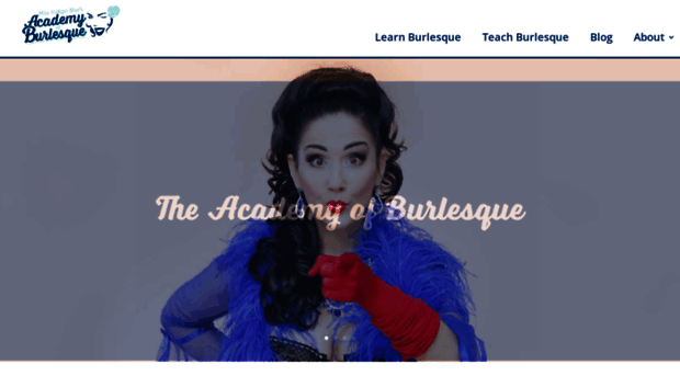 academyofburlesque.com