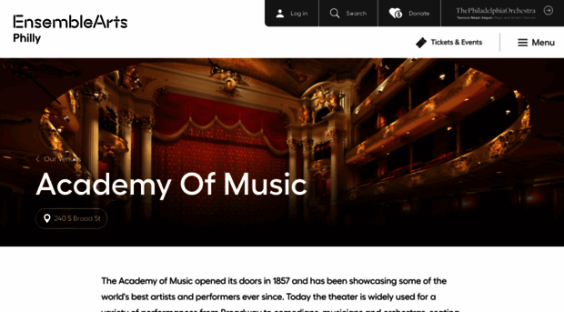 academyofmusic.org