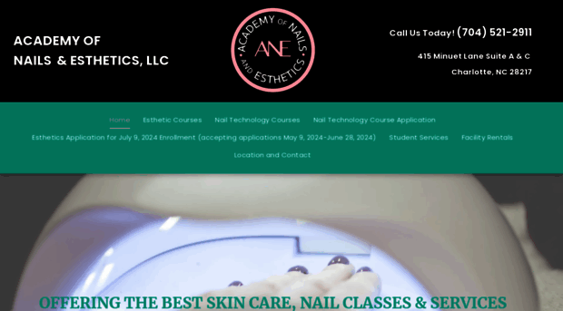 academyofnailsandesthetics.com