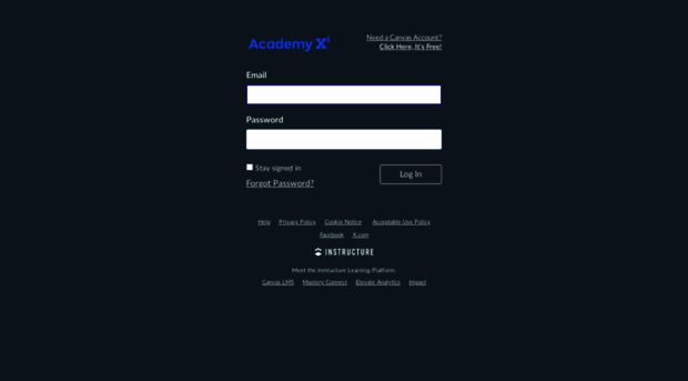 academyxi.instructure.com