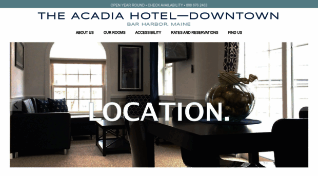 acadiahotel.com