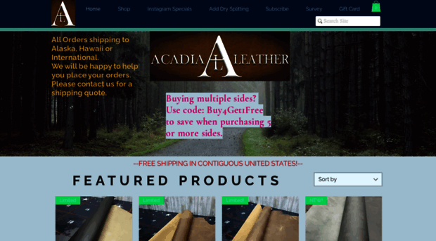 acadialeather.com