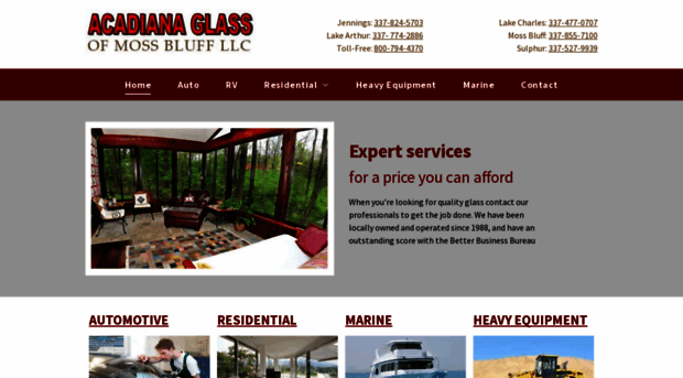 acadianaglass.com