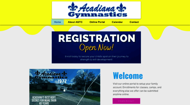 acadianagymnastics.com