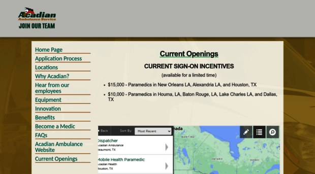 acadianambulance.candidatecare.jobs