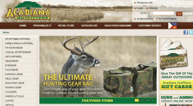 acadianaoutfitters.com