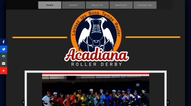 acadianarollergirls.com