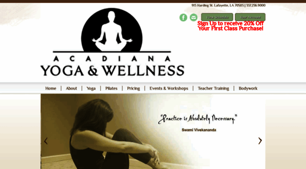 acadianayoga.com