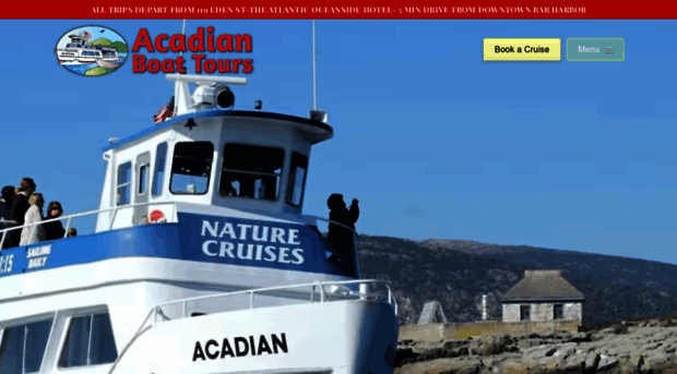 acadianboattours.com