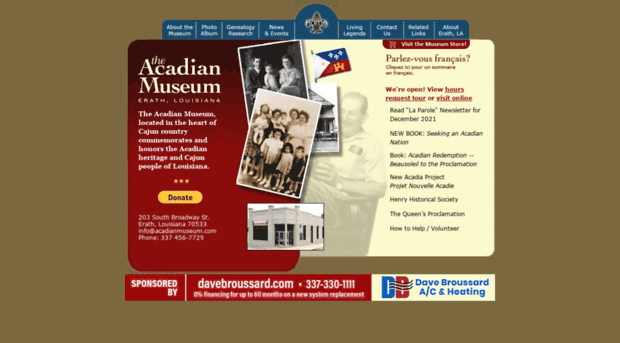 acadianmuseum.com