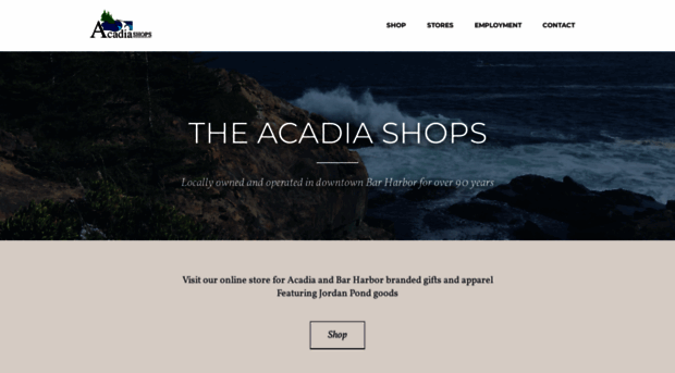 acadiashops.com