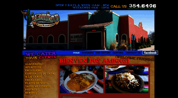 acambarorestaurant.com