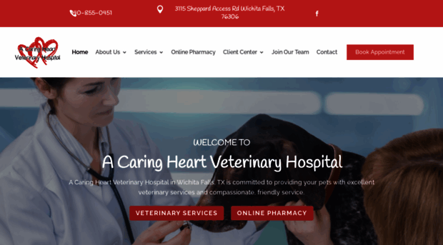 acaringheartvet.com