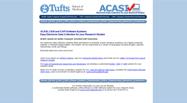 acasi.tufts.edu