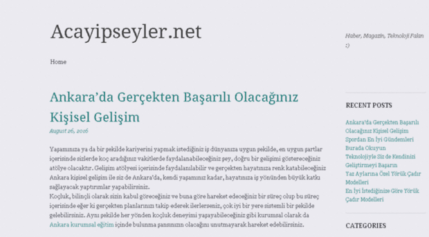 acayipseyler.net