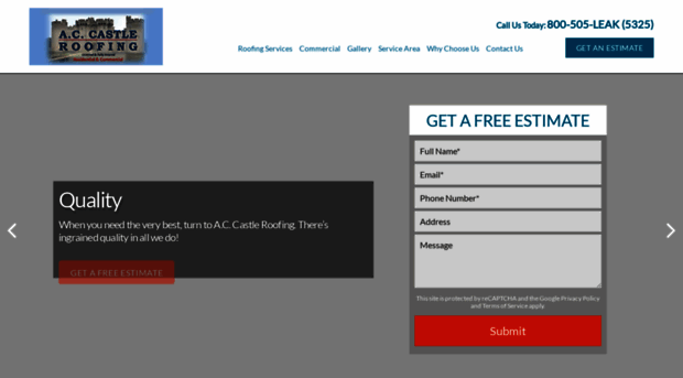 accastleroofing.com