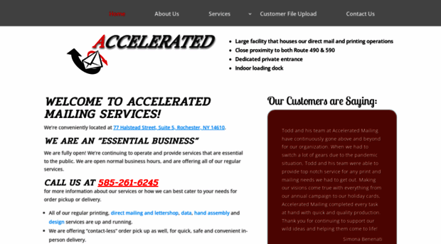 acceleratedmailing.com