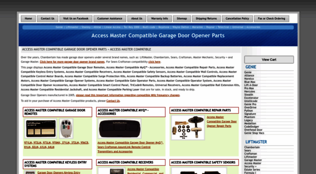 access-master.garage-door-opener-parts.com