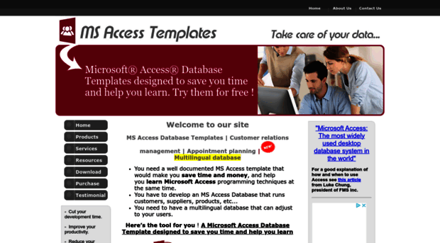 ms access template
