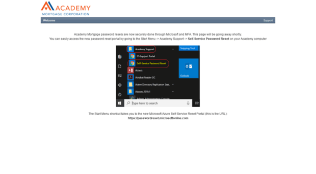 access.academymortgage.com