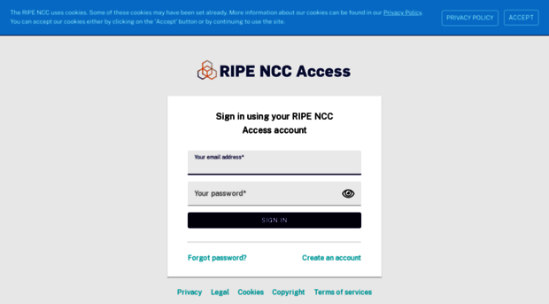 access.ripe.net