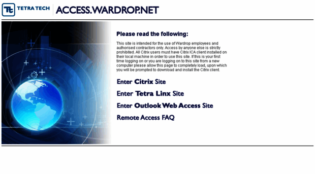 access.wardrop.net