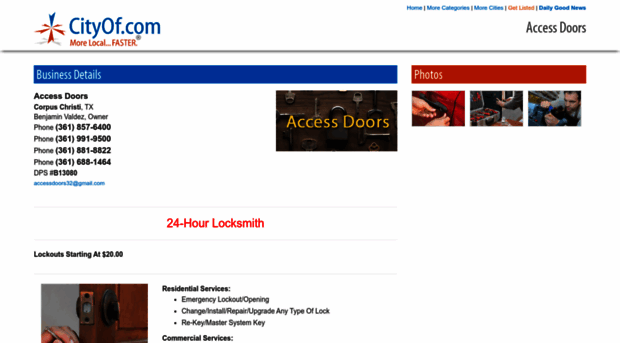 accessdoorslocksmith.com