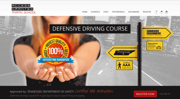 accessgrantedtrafficschool.com