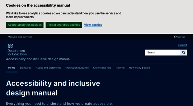 accessibility.education.gov.uk