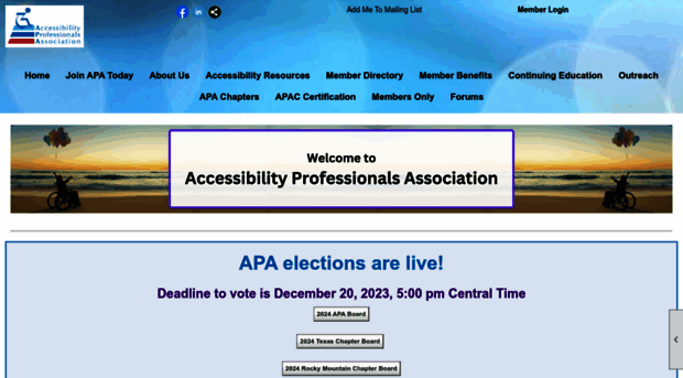 accessibilityprofessionals.org