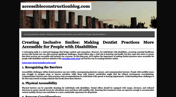 accessibleconstructionblog.com