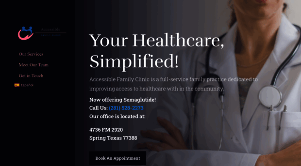 accessiblefamilyclinic.com