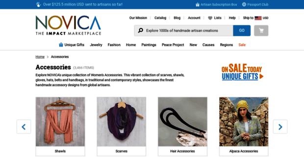 accessories.novica.com
