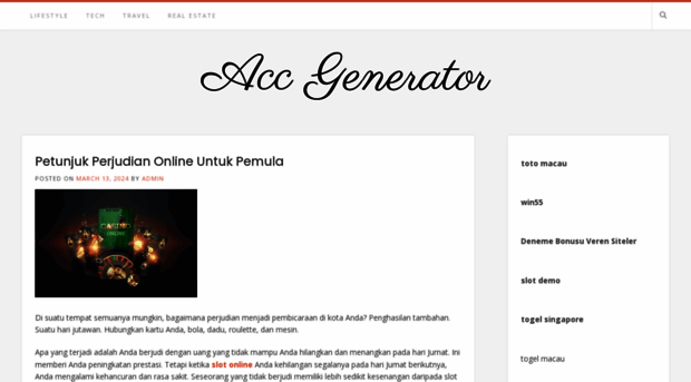 accgenerator.net