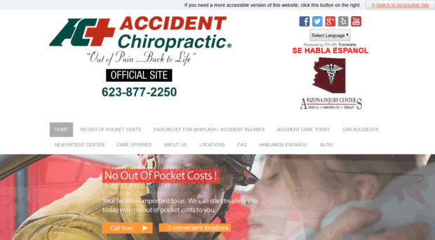 accidentchiropractorazcom.chiromatrixbase.com