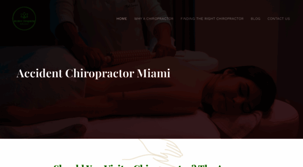 accidentchiropractormiami.com